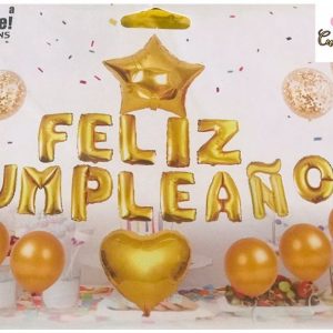 Set inflable Feliz cumpleaños