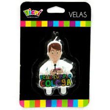 Vela Feliz cumple Colega