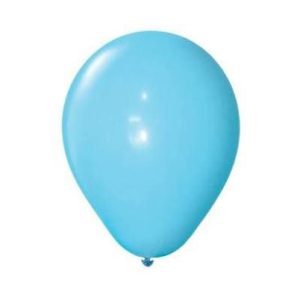 Globo látex celeste 50 unidades