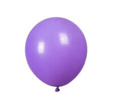 Globo látex morado 50 unidades