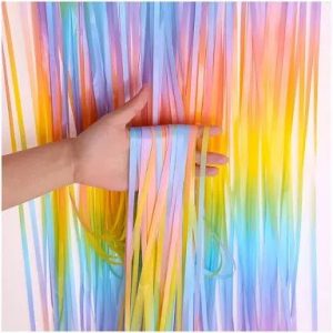 Cortina 2 x 1 m arcoíris