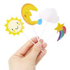 Mini Topper arcoíris