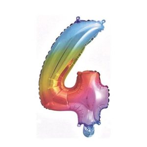 Globo arcoíris #4 medida 100 cm