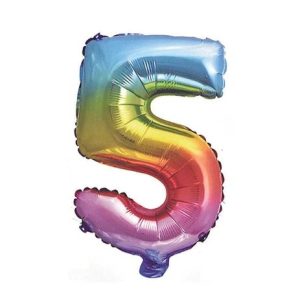Globo arcoíris #5 medida 100 cm