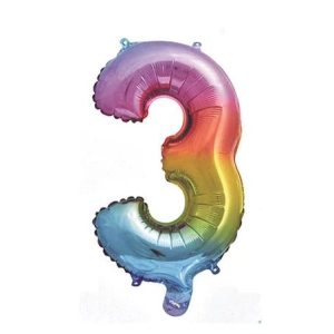 Globo arcoíris #3 medida 100 cm