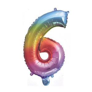 Globo arcoíris #6 medida 100 cm
