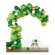 Set arco orgánico 100 globos + cinta + pegamento