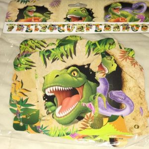 Feliz cumpleaños dinosaurio simple