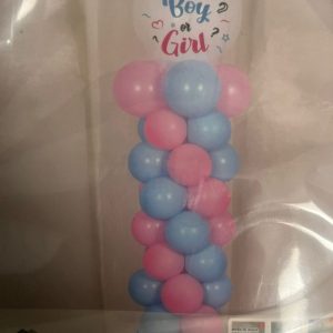 Pilar globos revelación de género